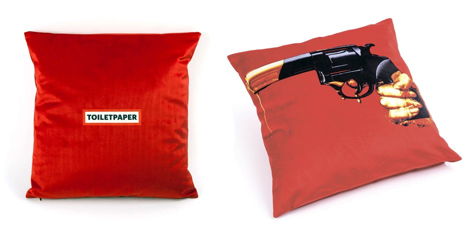 Подушка Seletti Cushion Revolver Toiletpaper Подушка Seletti Cushion Revolver Toiletpaper - Loft-Concept в Кирове