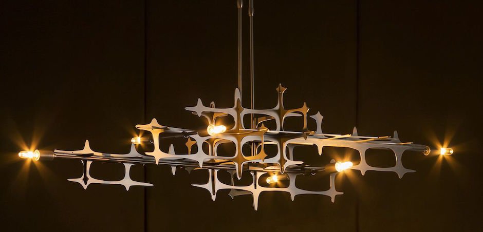 Люстра HUBBARDTON FORGE GRID PENDANT Люстра HUBBARDTON FORGE GRID PENDANT - Loft-Concept в Кирове