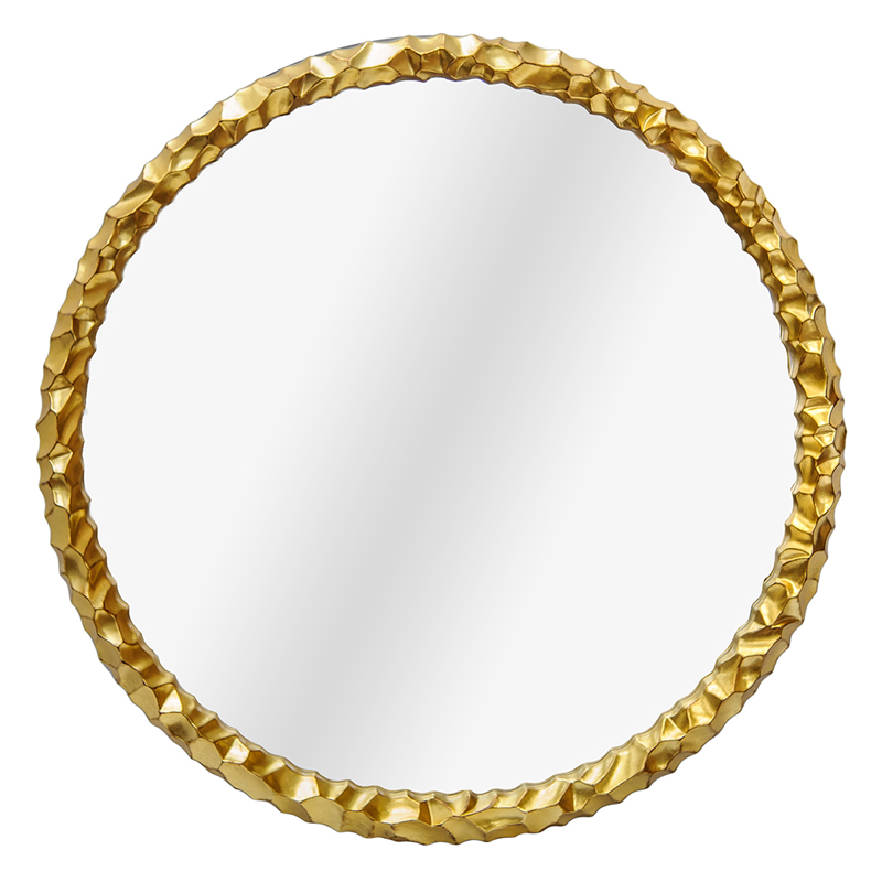 Зеркало Reginald Mirror round gold Золотой Зеркало Reginald Mirror round gold Золотой в Кирове | Loft Concept