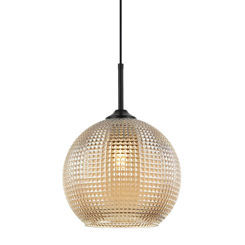 Подвесной светильник Crystal Galaxy Ball gold glass Черный Золотой Подвесной светильник Crystal Galaxy Ball gold glass Черный Золотой в Кирове | Loft Concept