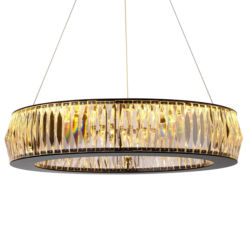 Люстра Eichholtz Chandelier Vancouver S Черный Прозрачный (Transparent) Люстра Eichholtz Chandelier Vancouver S Черный Прозрачный (Transparent) в Кирове | Loft Concept