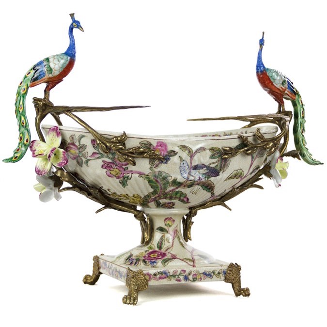 Чаша Peacock Bowl Мульти Бронза Чаша Peacock Bowl Мульти Бронза в Кирове | Loft Concept
