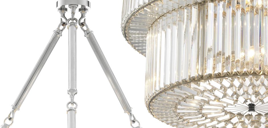 Люстра Chandelier Infinity Double Nickel Люстра Chandelier Infinity Double Nickel - Loft-Concept в Кирове
