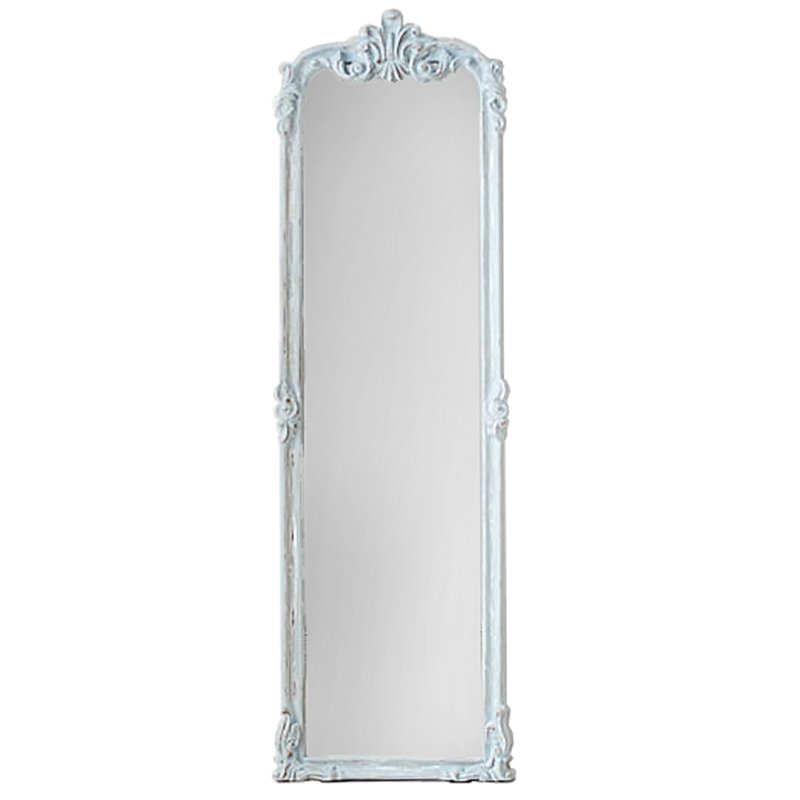 Напольное зеркало Valensole Light Blue Винтажный голубой Напольное зеркало Valensole Light Blue Винтажный голубой в Кирове | Loft Concept