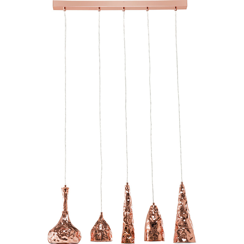 Люстра Several Copper Lamps Медь Люстра Several Copper Lamps Медь в Кирове | Loft Concept