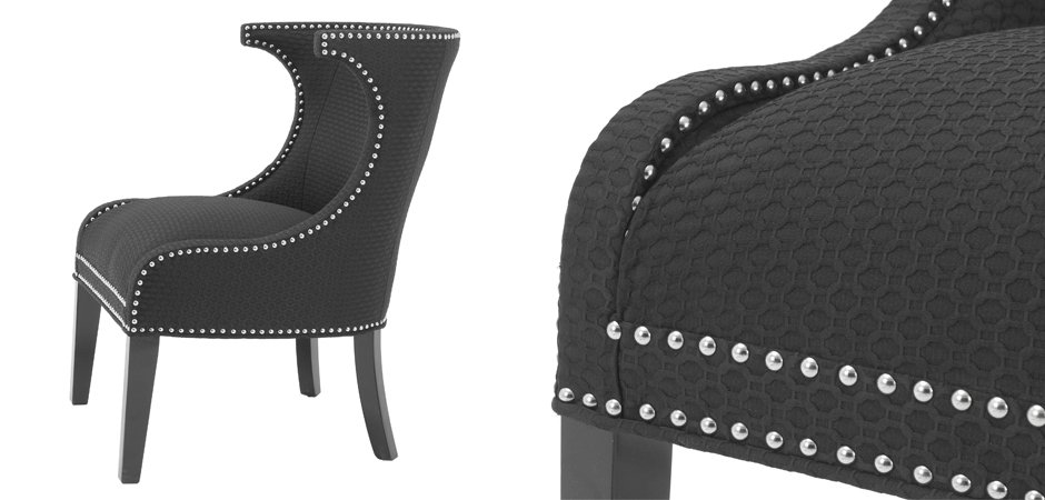 Кресло Eichholtz Chair Elson black Кресло Eichholtz Chair Elson black - Loft-Concept в Кирове