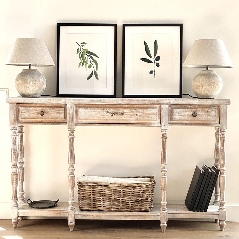 Консоль Yanira Console Древесина Консоль Yanira Console Древесина в Кирове | Loft Concept