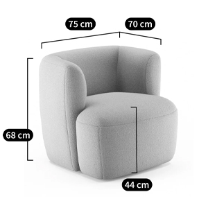 Кресло Ivy Boucle Collection Armchair в Кирове