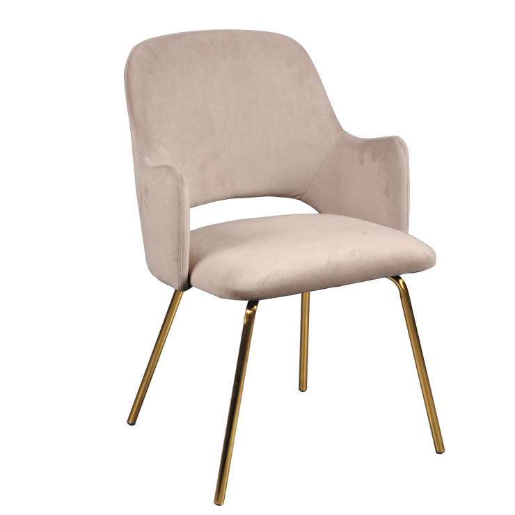 Стул Oppus Chair Бежево-серый Латунь Стул Oppus Chair Бежево-серый Латунь в Кирове | Loft Concept