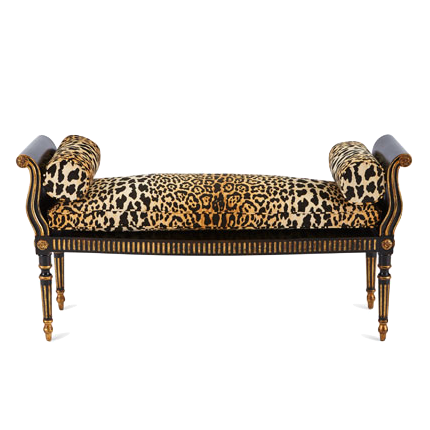 Оттоманка Attina Leopard Bench Мульти Оттоманка Attina Leopard Bench Мульти в Кирове | Loft Concept
