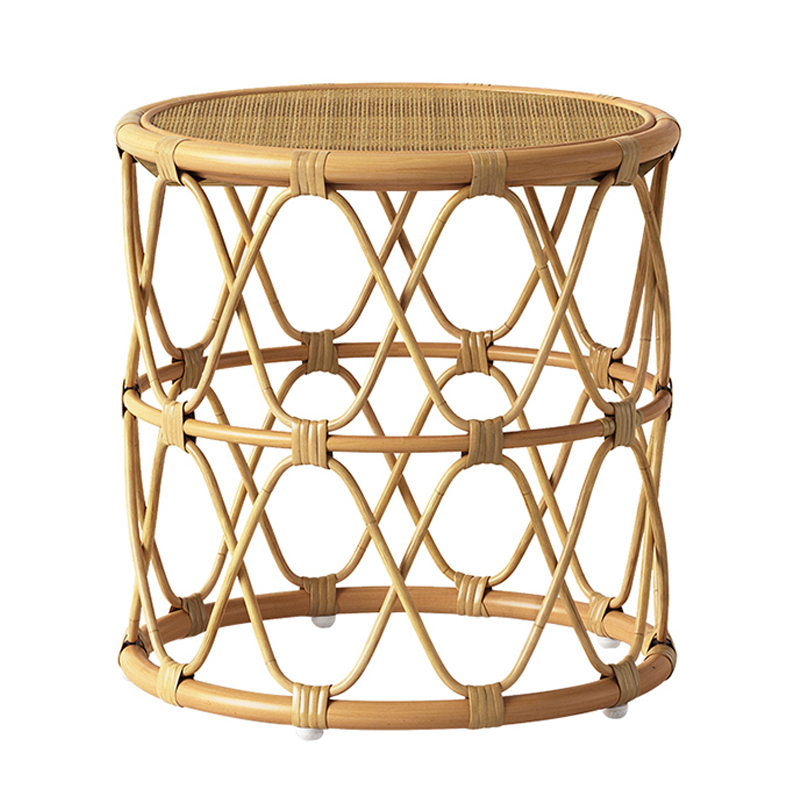 Приставной стол Lotta Wicker Table Древесина Приставной стол Lotta Wicker Table Древесина в Кирове | Loft Concept