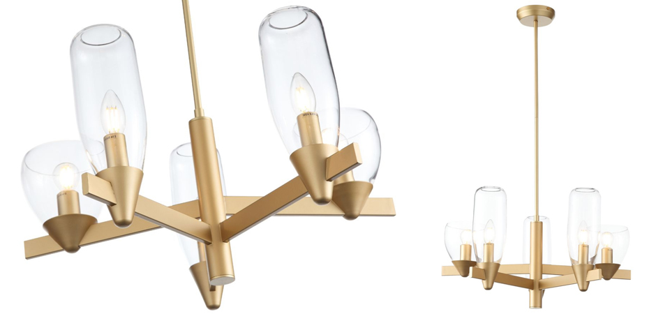 Люстра Houston 5 lamps Люстра Houston 5 lamps - Loft-Concept в Кирове