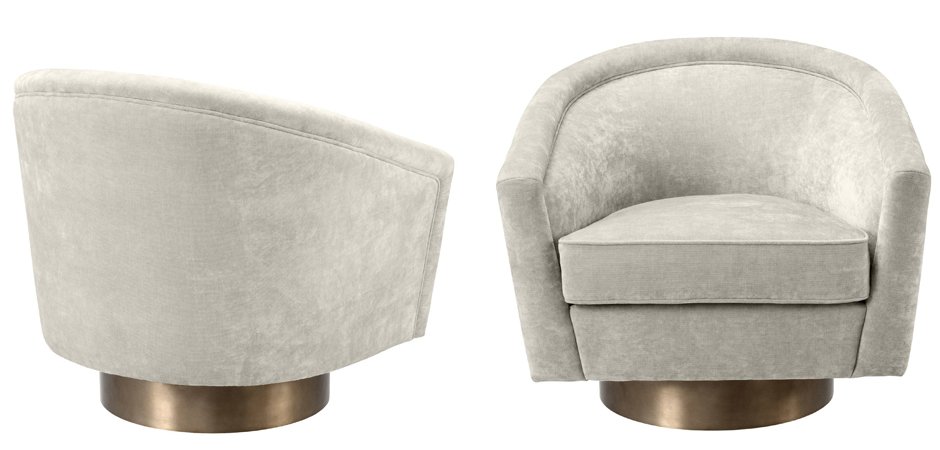 Кресло Eichholtz Swivel Chair Catene Sand - Loft-Concept в Кирове
