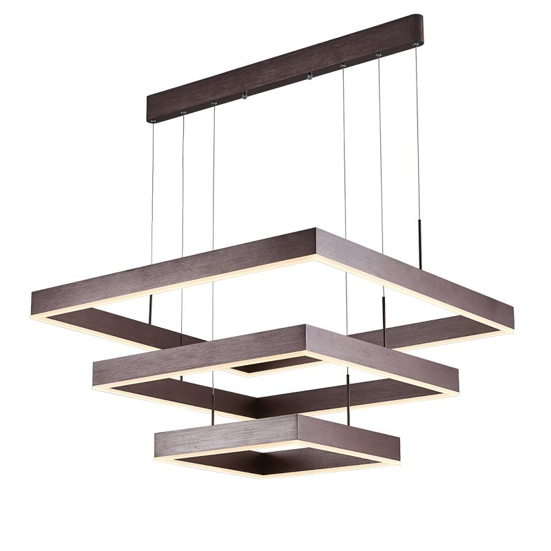 Люстра Ribbon Squares Chandelier Темная бронза Люстра Ribbon Squares Chandelier Темная бронза в Кирове | Loft Concept