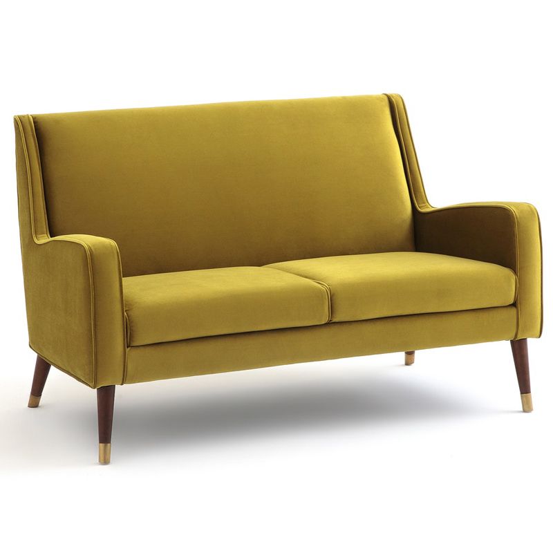 Диван Classic Furniture горчичный Горчичный Латунь Диван Classic Furniture горчичный Горчичный Латунь в Кирове | Loft Concept