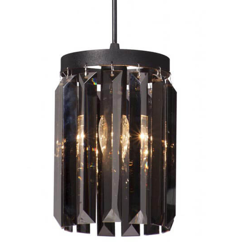 Светильник ODEON Smok Glass Pendant lamp Стекло Смок D 12 Черный матовый Светильник ODEON Smok Glass Pendant lamp Стекло Смок D 12 Черный матовый в Кирове | Loft Concept