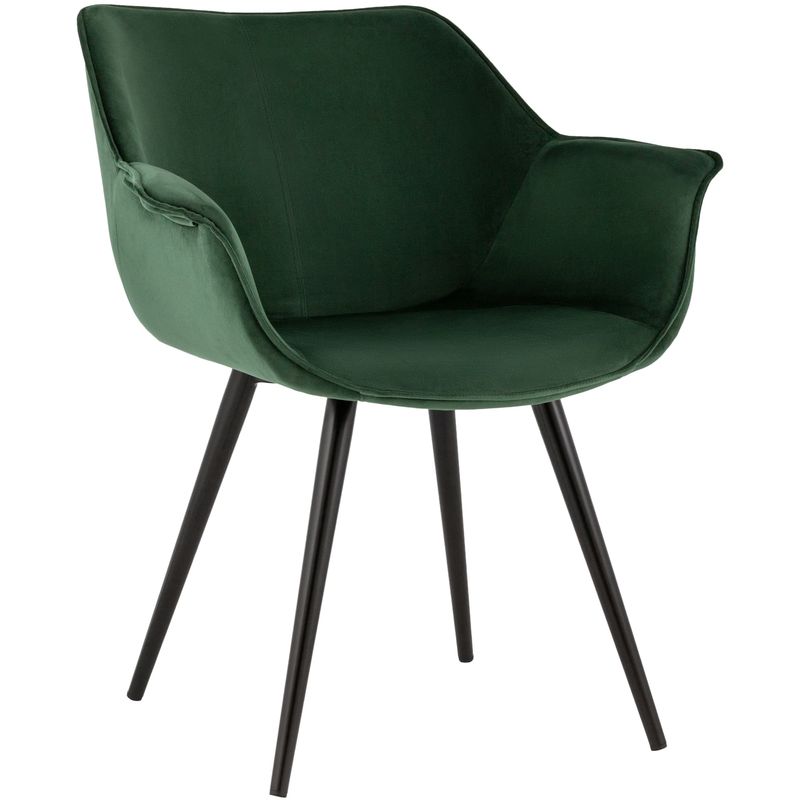 Стул Mason chair Зеленый Велюр Зеленый Черный Стул Mason chair Зеленый Велюр Зеленый Черный в Кирове | Loft Concept