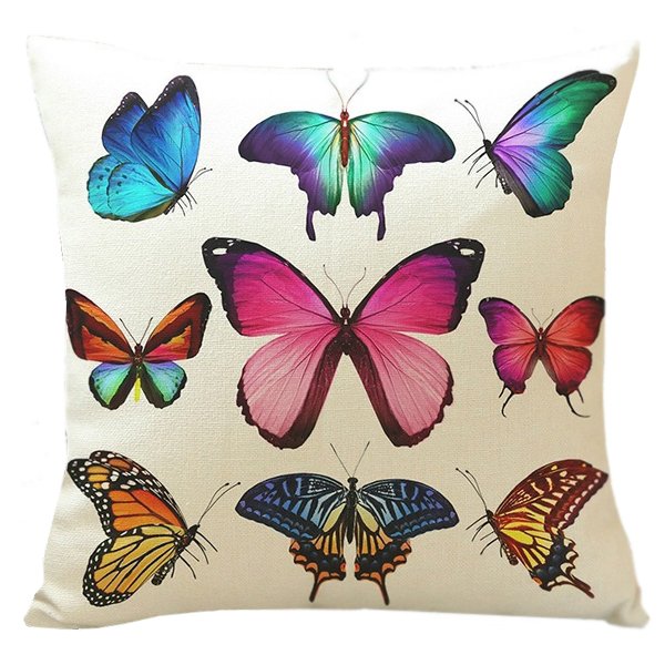 Декоративная подушка Butterfly #2 Мульти Декоративная подушка Butterfly #2 Мульти в Кирове | Loft Concept