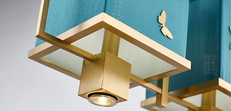 Люстра с бабочками Butterflies Blue Background Chandelier Люстра с бабочками Butterflies Blue Background Chandelier - Loft-Concept в Кирове