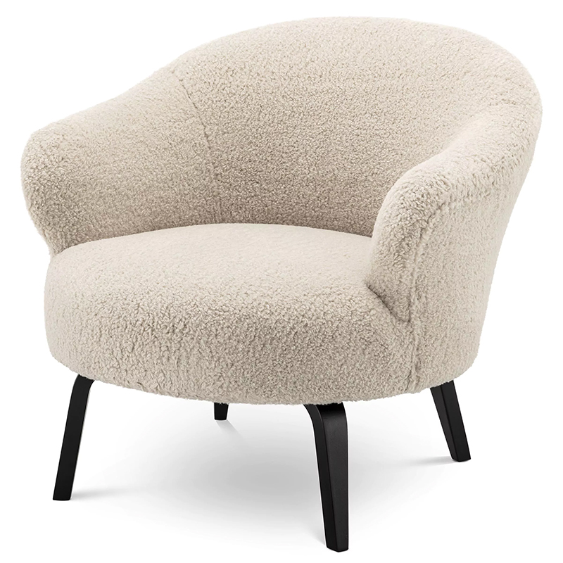 Кресло Eichholtz Chair Moretti Бежевый Черный Бежевый Черный Кресло Eichholtz Chair Moretti Бежевый Черный Бежевый Черный в Кирове | Loft Concept