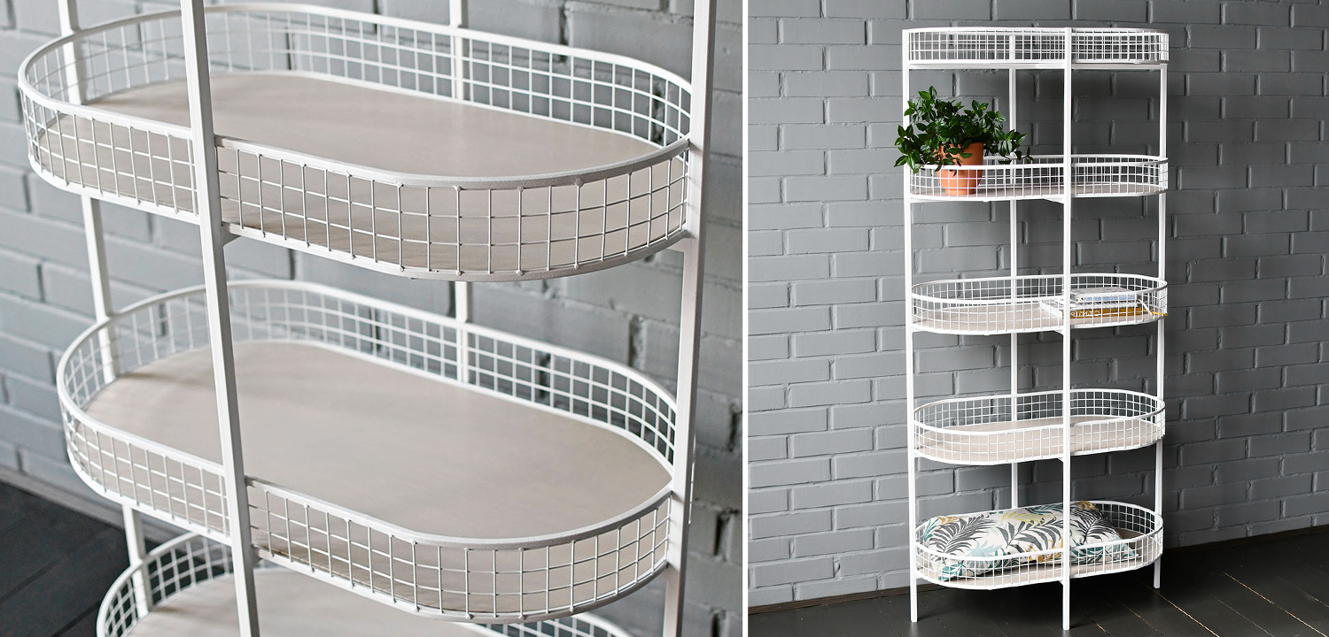 Стеллаж Roan Industrial Metal Rust Rack - фото