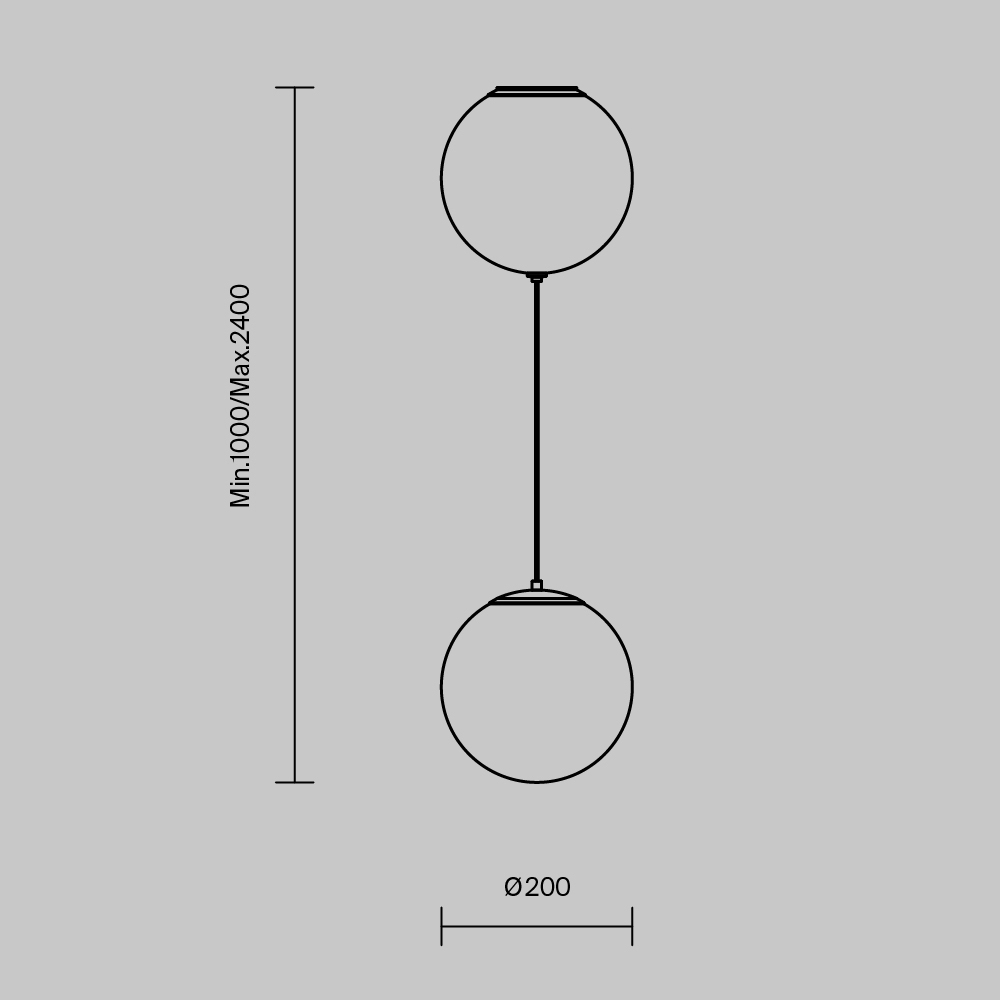 Подвесной светильник Twins 20Вт 3000К в Кирове