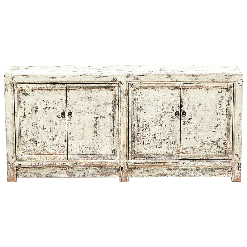Комод в винтажном стиле с 4-мя дверцами Reynard Chest of Drawers Vintage Ivory ivory ( слоновая кость ) Древесина Коричневый винтаж Комод в винтажном стиле с 4-мя дверцами Reynard Chest of Drawers Vintage Ivory ivory ( слоновая кость ) Древесина Коричневый винтаж в Кирове | Loft Concept