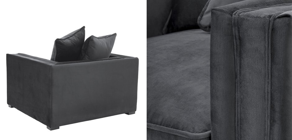 Кресло Eichholtz Chair Menorca Black Кресло Eichholtz Chair Menorca Black - Loft-Concept в Кирове