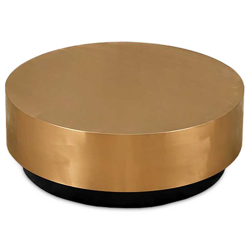 Кофейный столик Gold Washer Coffee Table Золотой Черный Кофейный столик Gold Washer Coffee Table Золотой Черный в Кирове | Loft Concept