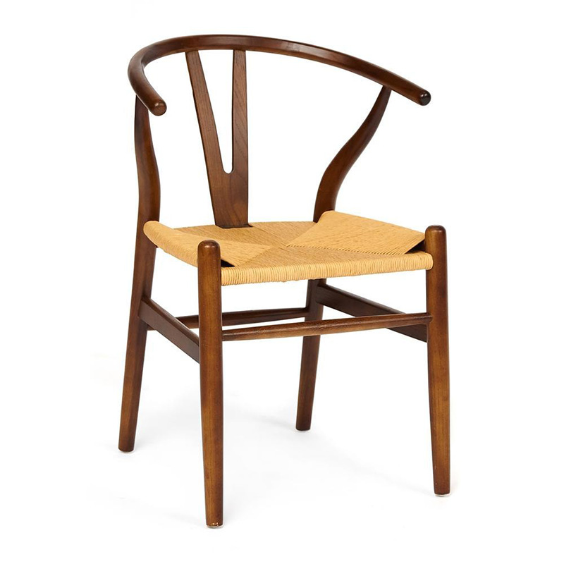 Стул Scandinavian Hand Weaving Elm ручное плетение Орех Бежевый в Кирове | Loft Concept 