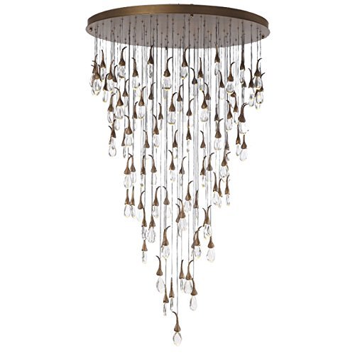 Люстра OCHRE Seed Cloud installation round Бронза Прозрачное Стекло Люстра OCHRE Seed Cloud installation round Бронза Прозрачное Стекло в Кирове | Loft Concept