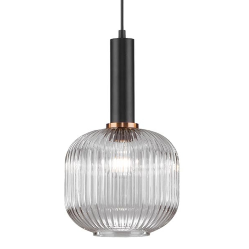 Светильник Ferm Living chinese lantern Сlear III Прозрачное Стекло Черный Светильник Ferm Living chinese lantern Сlear III Прозрачное Стекло Черный в Кирове | Loft Concept