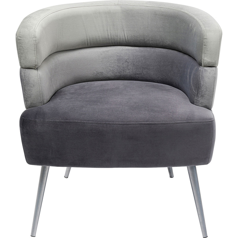 Кресло Gray Velvet Superposition Серый Кресло Gray Velvet Superposition Серый в Кирове | Loft Concept
