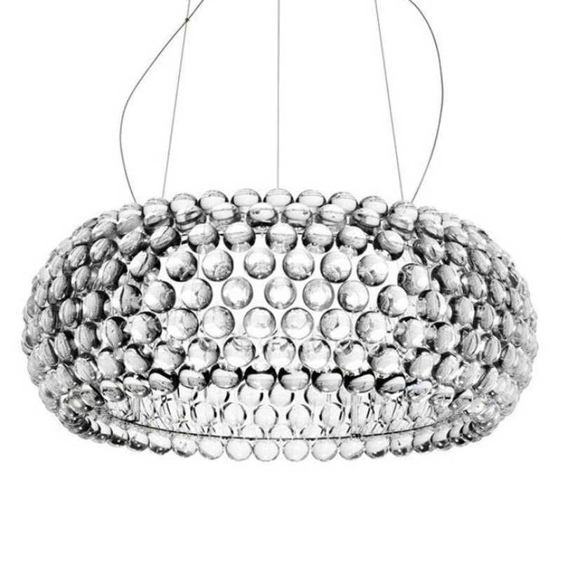 Люстра Foscarini Caboche Clear Patricia Urquiola Хром Прозрачный (Transparent) Люстра Foscarini Caboche Clear Patricia Urquiola Хром Прозрачный (Transparent) в Кирове | Loft Concept