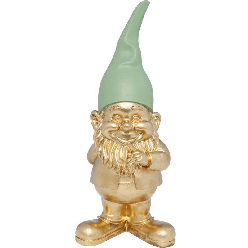 Статуэтка Golden Standing Gnome Золотой Статуэтка Golden Standing Gnome Золотой в Кирове | Loft Concept