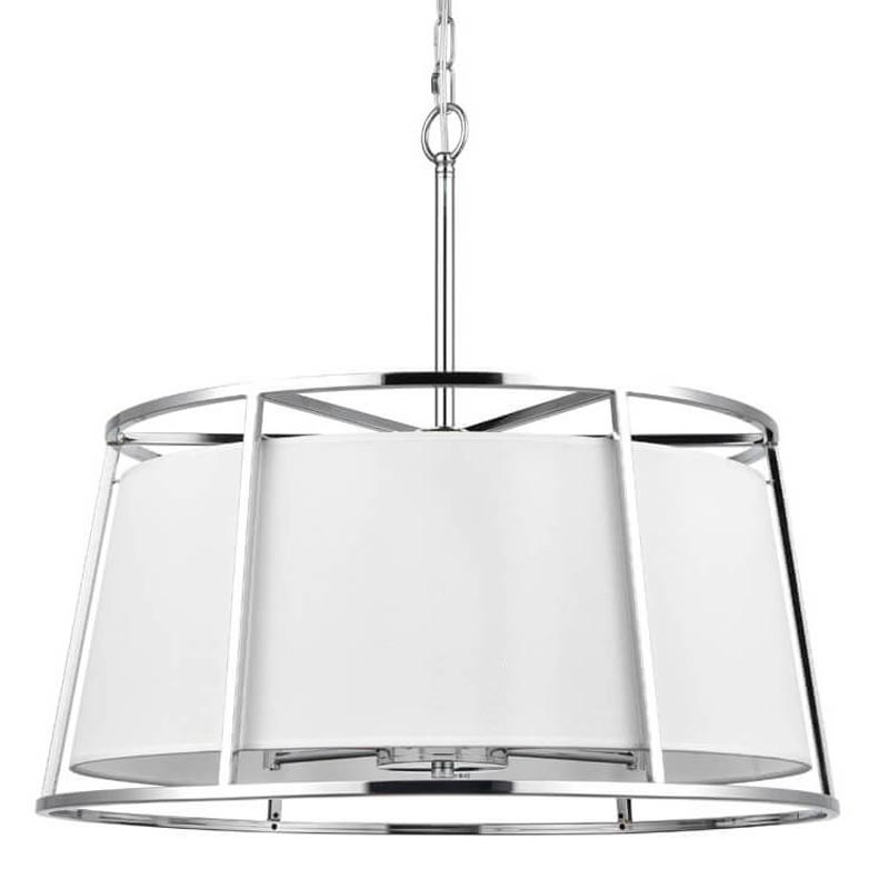 Люстра Alexis Chandelier 60 Хром Белый в Кирове | Loft Concept 