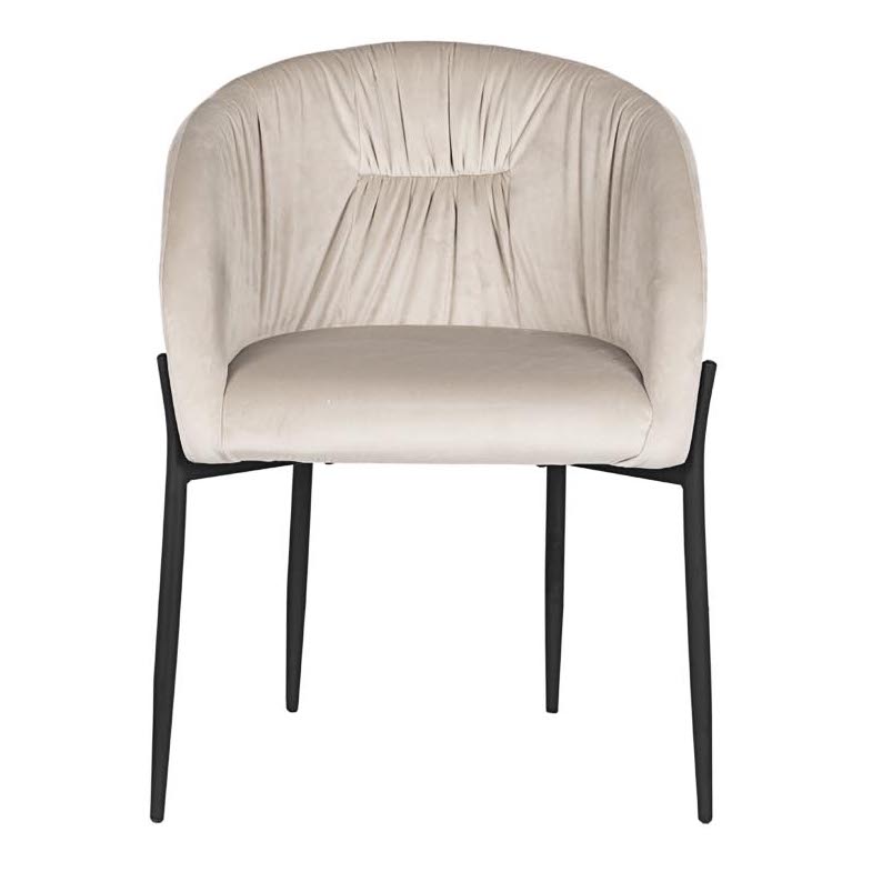 Стул Miranda Chair beige Бежевый Черный Стул Miranda Chair beige Бежевый Черный в Кирове | Loft Concept