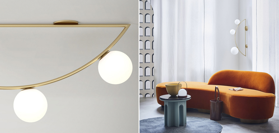 Потолочный светильник Atelier Areti Girlande Ceiling Crescent 3 Потолочный светильник Atelier Areti Girlande Ceiling Crescent 3 - Loft-Concept в Кирове