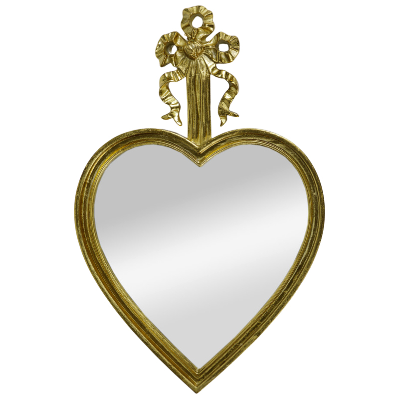 Зеркало Mirror Heart Золотое Золотой Зеркало Mirror Heart Золотое Золотой в Кирове | Loft Concept