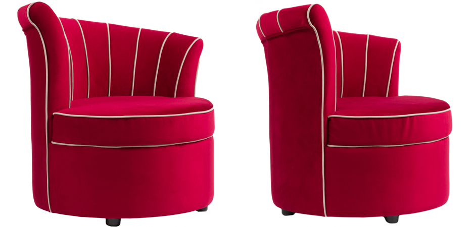 Кресло Curly Backrest Red Кресло Curly Backrest Red - Loft-Concept в Кирове