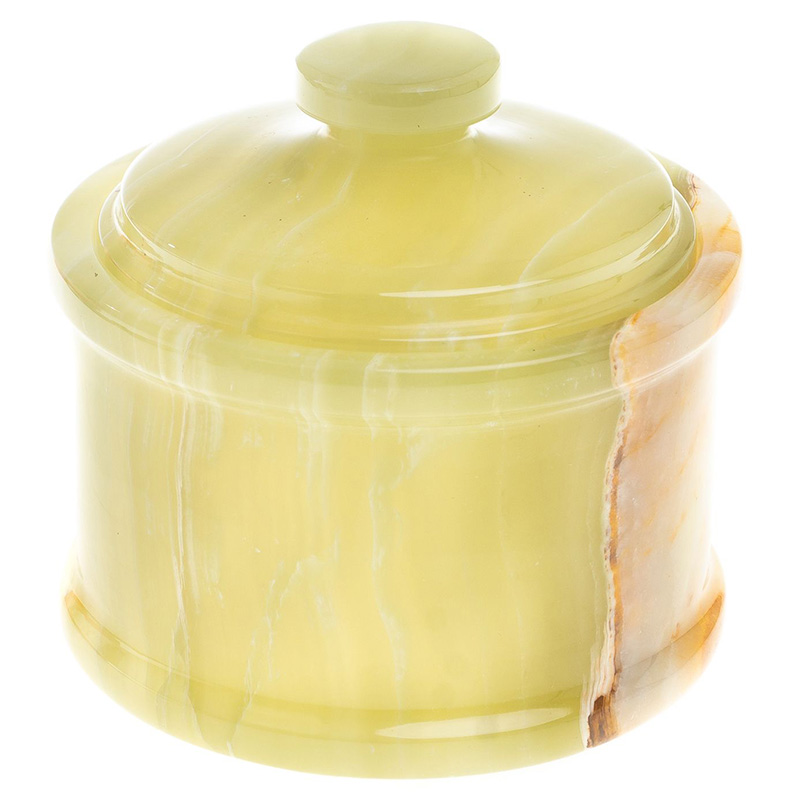 Сахарница из натурального камня Оникс Stone Sugar Bowls Желтый Оранжевый Сахарница из натурального камня Оникс Stone Sugar Bowls Желтый Оранжевый в Кирове | Loft Concept