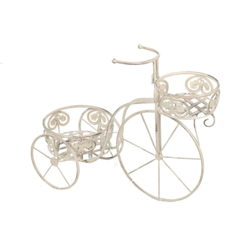 Подставка для цветов Secret Garden Tricycle Белый Подставка для цветов Secret Garden Tricycle Белый в Кирове | Loft Concept