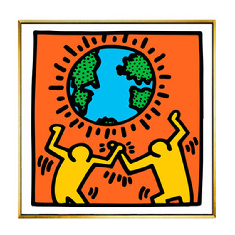 Постер Keith Haring 25 Мульти Постер Keith Haring 25 Мульти в Кирове | Loft Concept