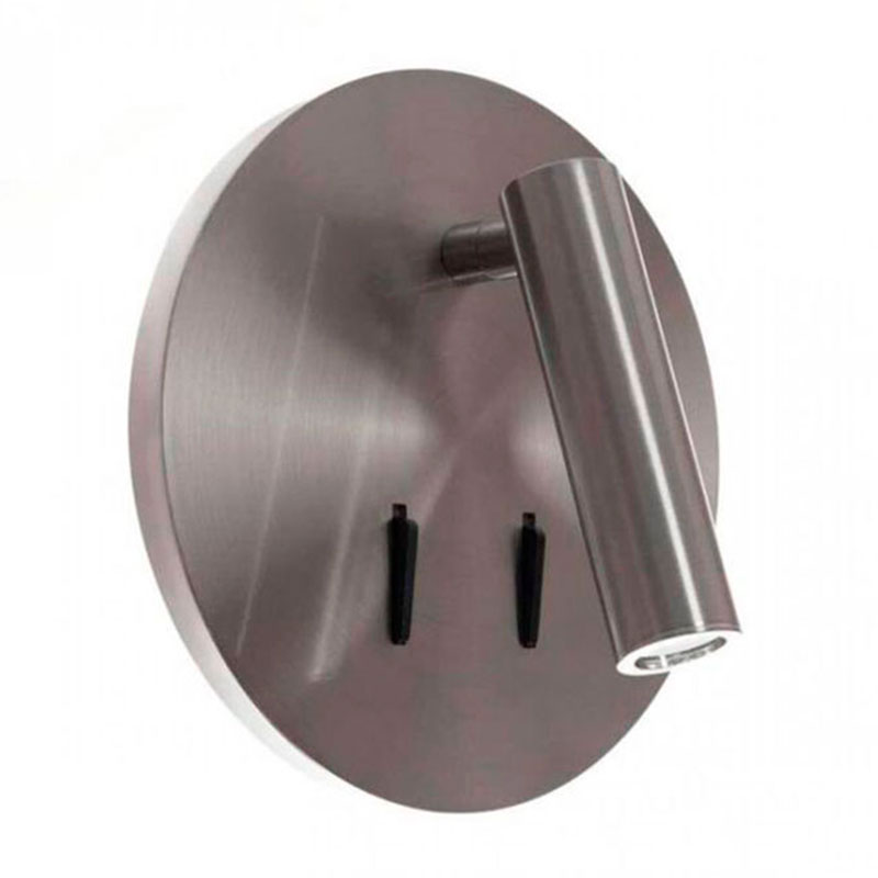 Бра Chelsom WALL LED DOCK Silver Round Серебряный Бра Chelsom WALL LED DOCK Silver Round Серебряный в Кирове | Loft Concept
