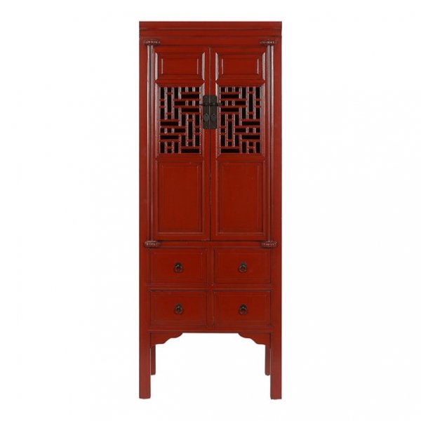 Шкаф Chinese Prison Red Красный Шкаф Chinese Prison Red Красный в Кирове | Loft Concept
