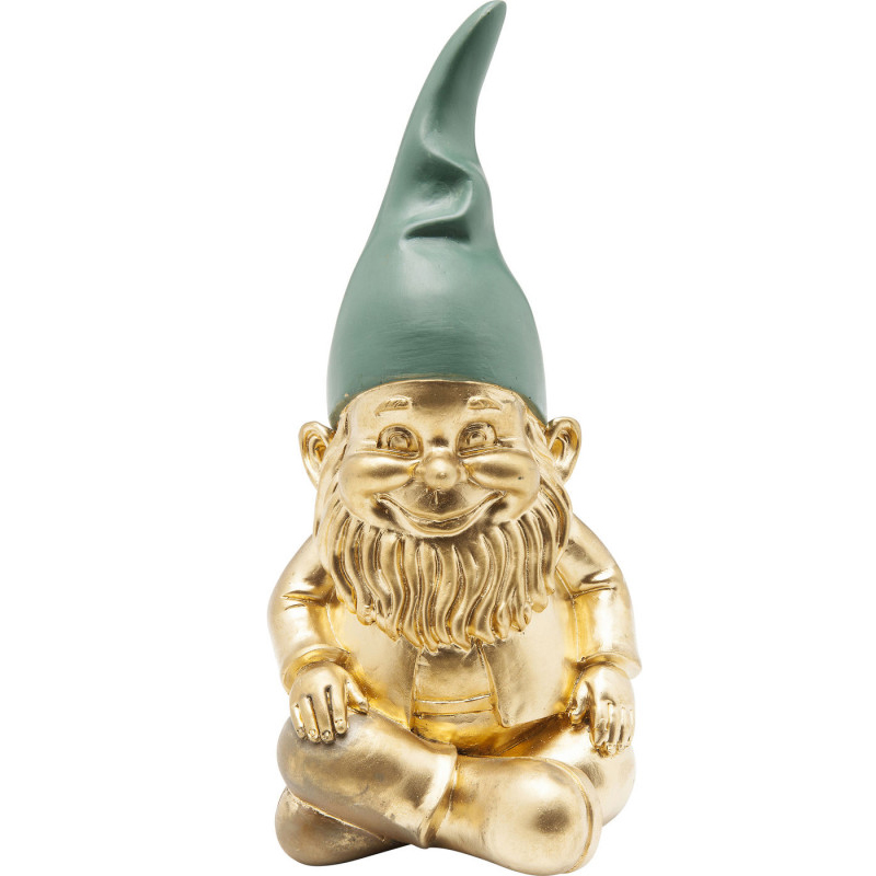Статуэтка Golden Sitting Gnome Золотой Статуэтка Golden Sitting Gnome Золотой в Кирове | Loft Concept
