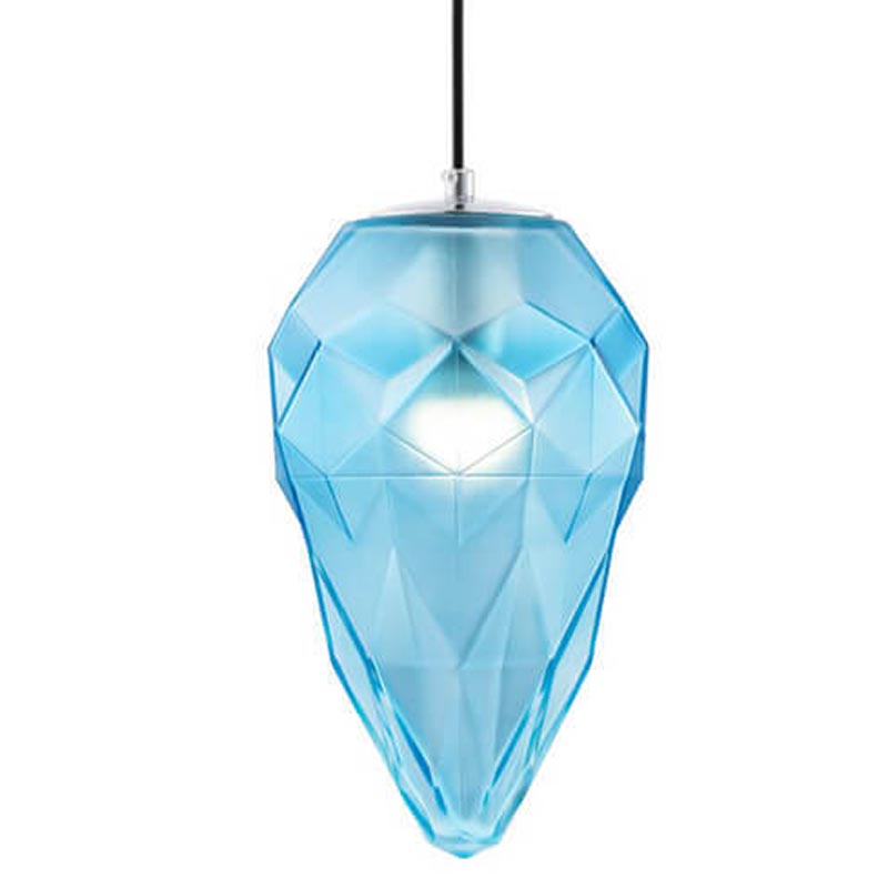 Подвесной светильник Jewel Athena blue 18 Голубой Хром Подвесной светильник Jewel Athena blue 18 Голубой Хром в Кирове | Loft Concept