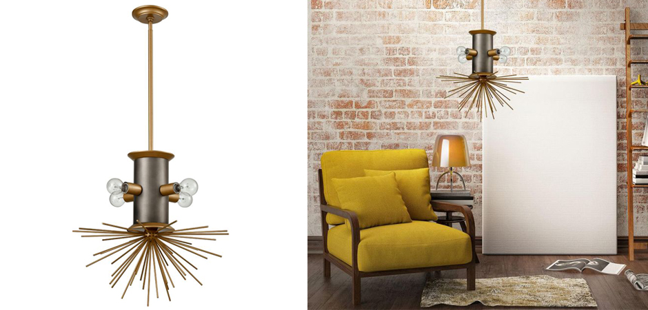 Подвесной светильник Hedgehog Chandelier Подвесной светильник Hedgehog Chandelier - Loft-Concept в Кирове