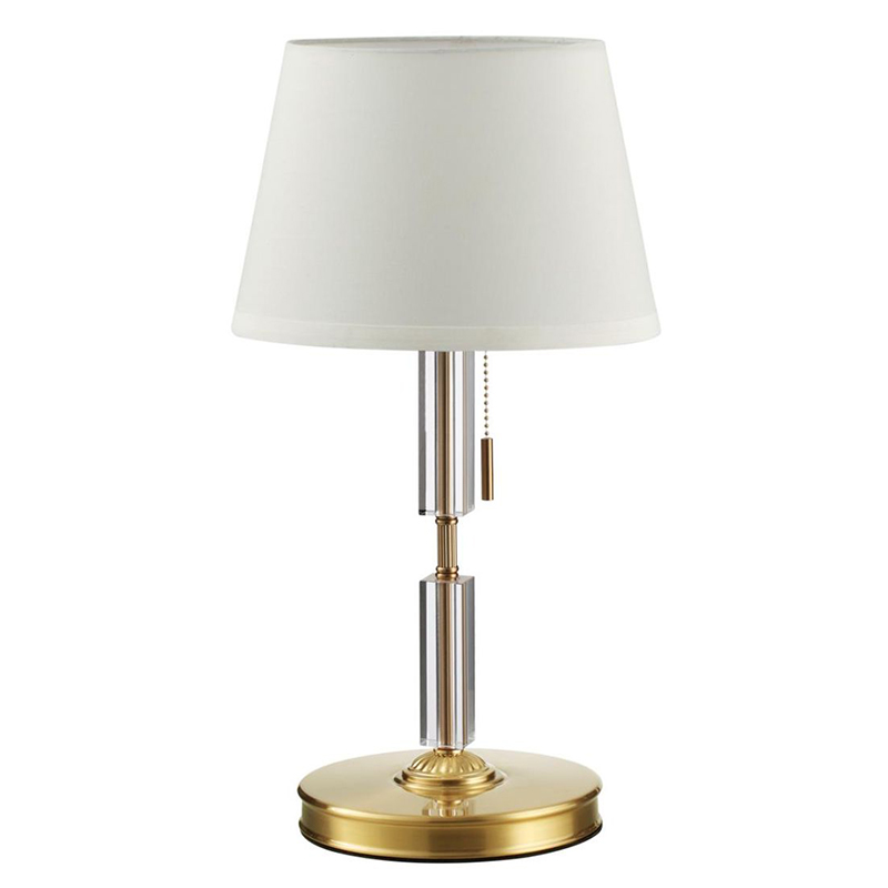 Настольная лампа Ramona White Table Lamp Бронза Белый Настольная лампа Ramona White Table Lamp Бронза Белый в Кирове | Loft Concept