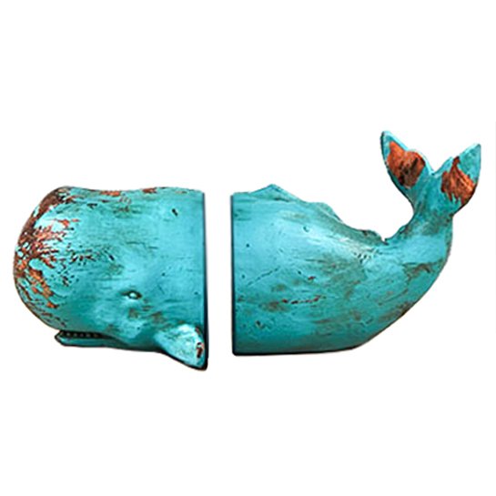 Держатель для книг Turquoise Whale Бирюзовый Держатель для книг Turquoise Whale Бирюзовый в Кирове | Loft Concept